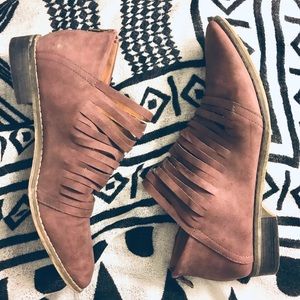 DEAL Leather Mi.iM Free Soul Ankle Boot  Sz 7.5-8